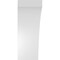 Ekena Millwork 6-in. W x 8-in. D x 16-in. H Thorton Architectural Grade PVC Knee Brace BRCP06X08X16THR - alternate 4
